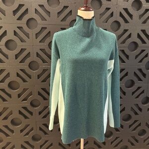Talbots | Two-Tone Mockneck Sweater